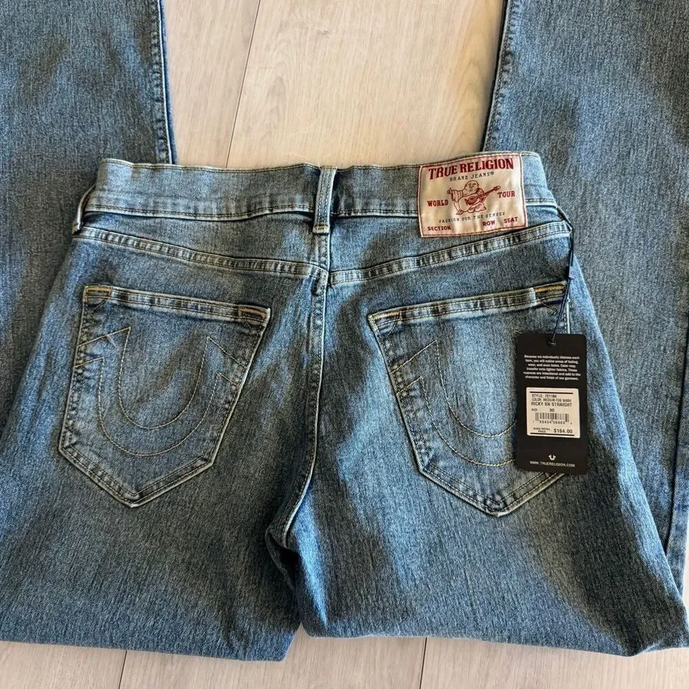 True Religion Ricky relaxed straight men’s jeans size 30